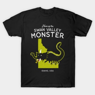 Home of the Swan Valley Monster - Idaho, USA Cryptid T-Shirt